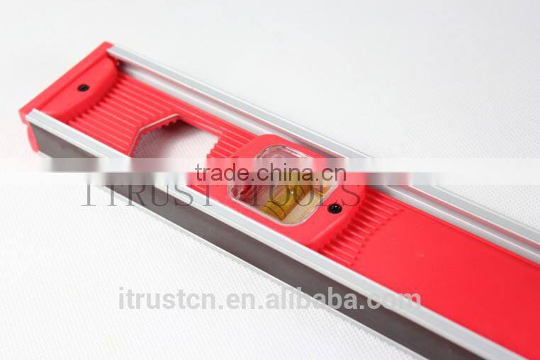 Plastic andAluminium Spirit level with Magnetic 3 level bubble MT2014