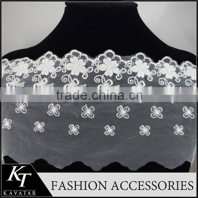 Good Apparel Lace Trim Collar for Proccessing