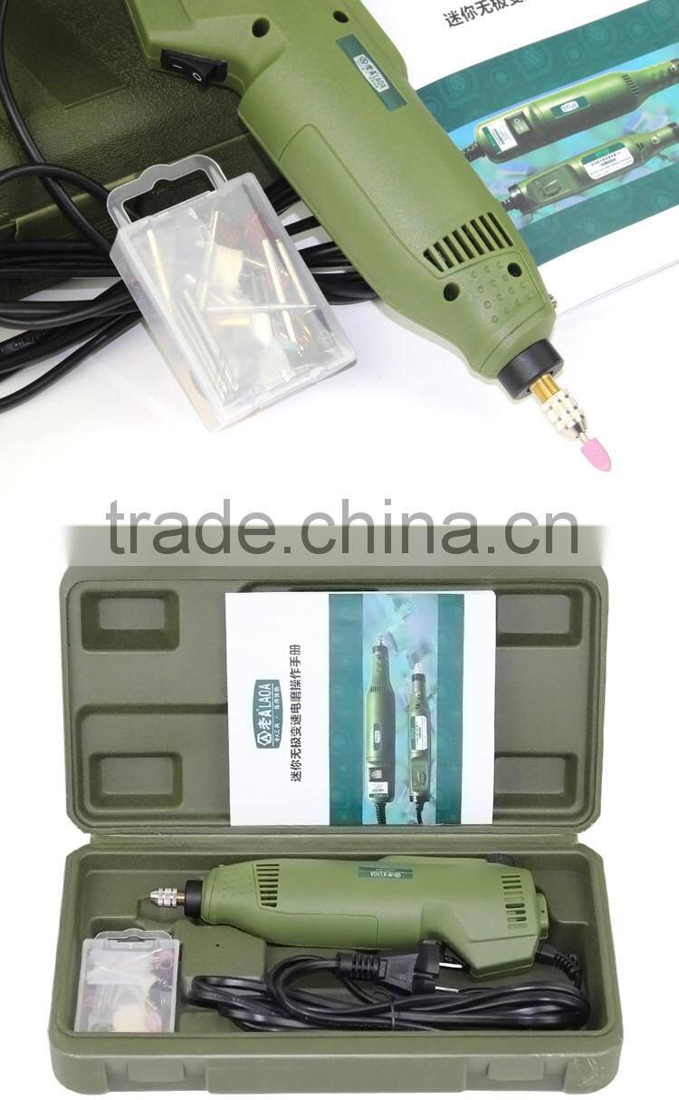 Multifunction industrial grade 100W powerful CVT electric grinder set