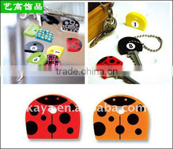 Custom double-sided 3d plastic smart key covers