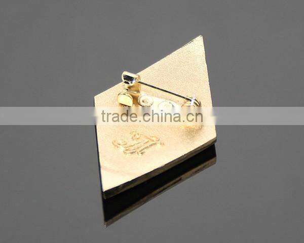 High Quality Russia Moscow University School Uniform Badge Gold Emboss Eagle Souvenir Metal Custom Made Lapel Pin