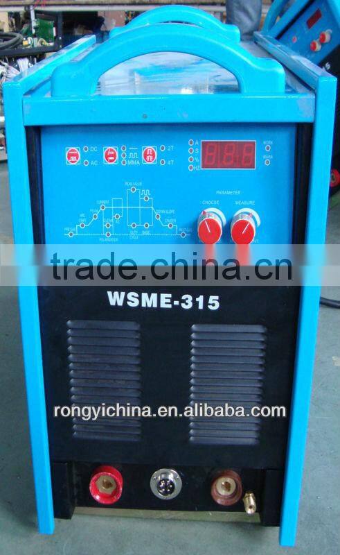 Shanghai Rongyi IGBT Inverter AC/DC Pulse TIG/MMA high frequency welding machine WSME315