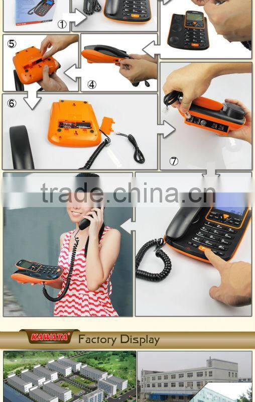 Simple design multifunction desktop senior phone
