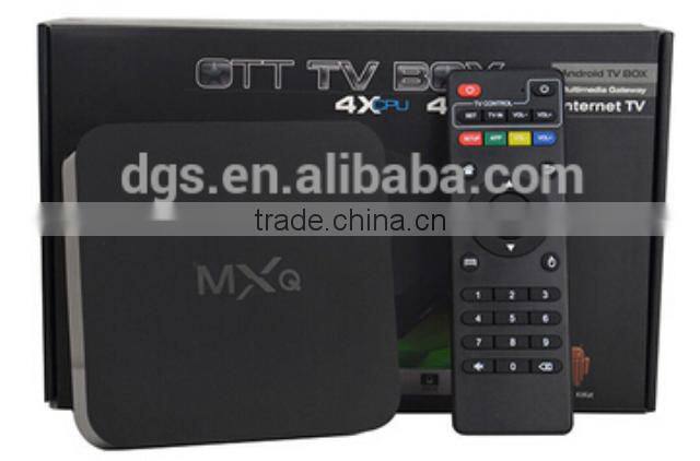 Wholesale Smart TV BOX H.265 1080p 1G 8G Media Android Box IP TV Box