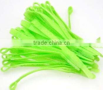 2016 Newest sticky hook loop colorful Back to back wire cable tie