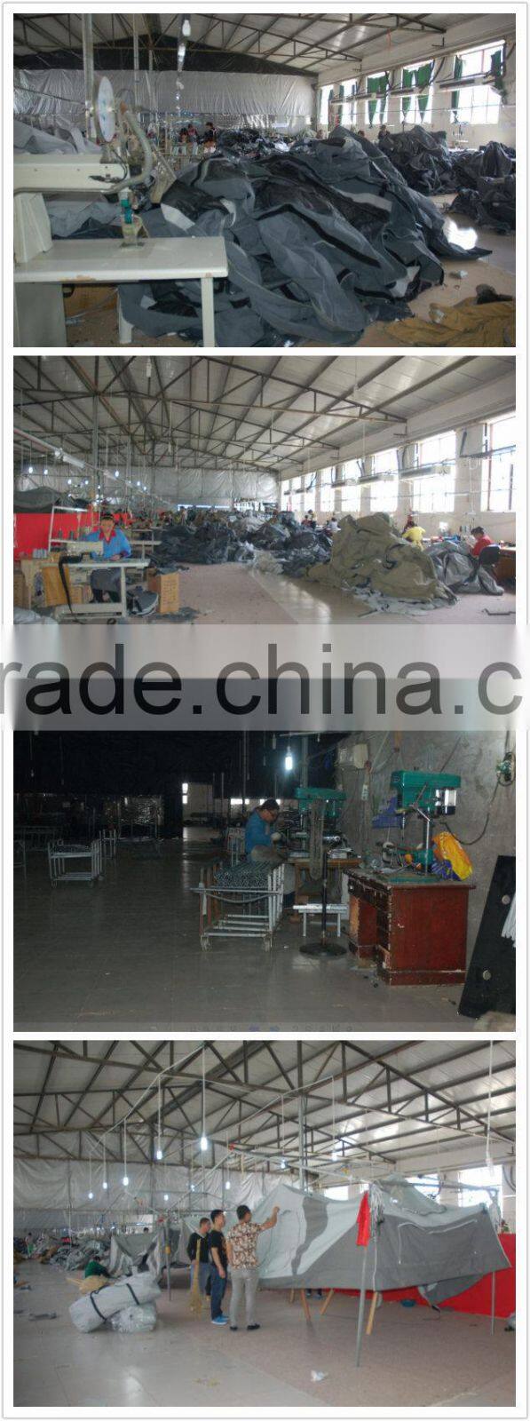 high quality camper trailer with tent