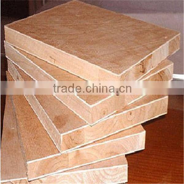 Raw and Melamine Blockboard for Furniture