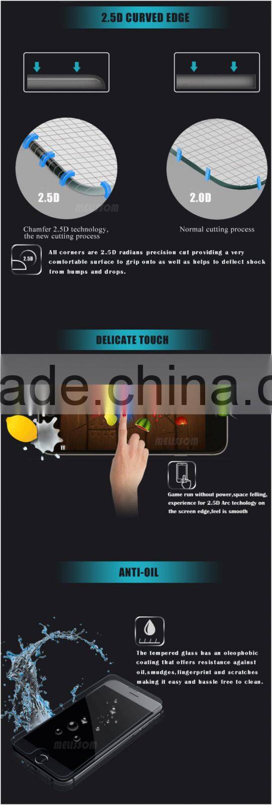 Ainy new product anti blue light glasses for iphone 6s mobile phone white , black