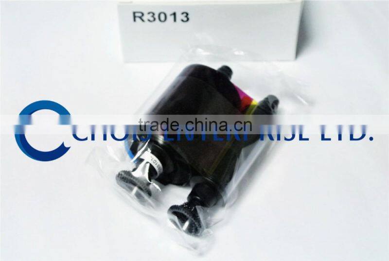 Card Printer Compatible Ribbon R3013 YMCKO_400 Ribbon for Evolis Pebble/Dualys/Securion/ Quantum