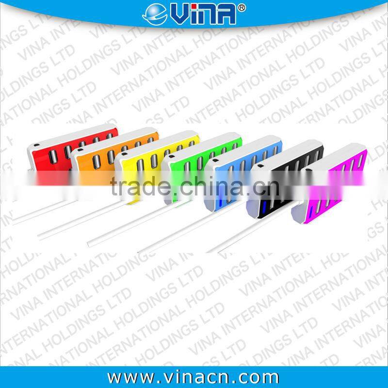 10 PORTS USB HUB 2.0 High Speed /Power AC Adapter