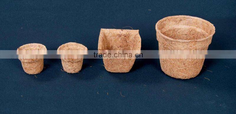 COIR FIBER POT FOR NURSERIES