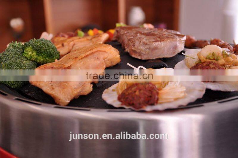 Smokeless portable bbq charcoal grill