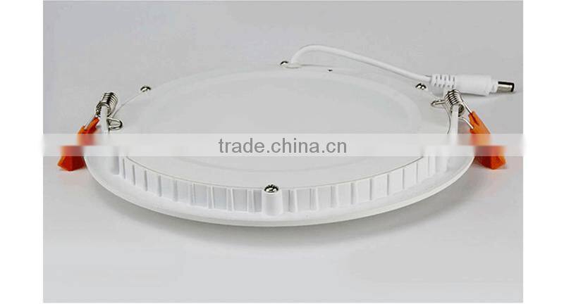 high quality 12W green technology round led panel light indoor