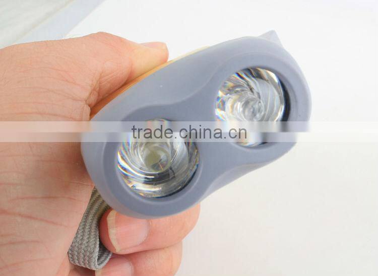 Goread hand crack dynamo flashlight