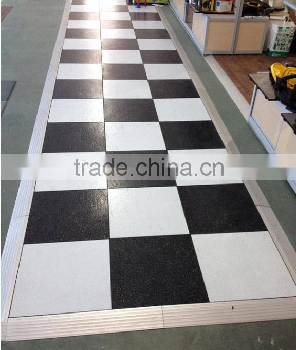 Interlocking PP PVC floor Wood Look Laminate PVC Plastic Flooring dance floor