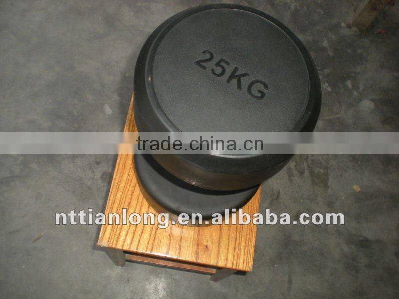 high quality rubber hex dumbbells