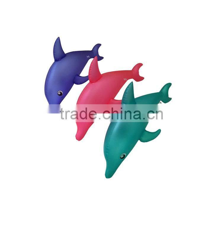 Hot selling PVC inflatable dolphin, inflatable dolphin toy/ inflatable fish toy