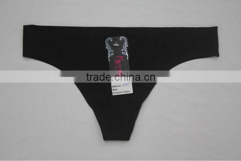 2014 Sexy Ladies Laser Cut Seamless G String Bikini