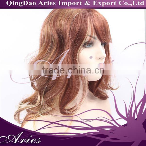 Full density full lace wig synthetic lace wig distributor