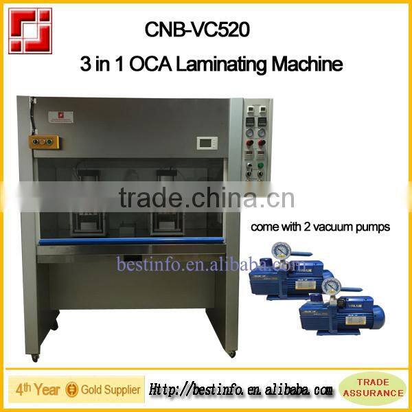 Multi-function double operate OCA/LCD Laminating Machine LCD/glass bonding mahcine