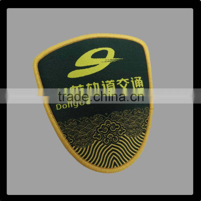 hot sale skull embroidery patches/ patch applique cheap price