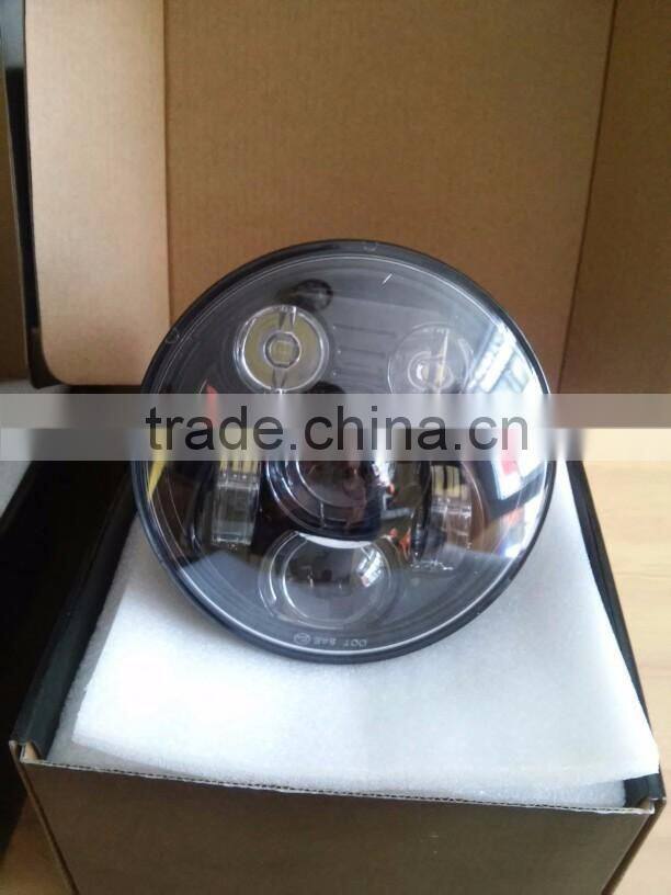 For Harley Dyna , Sporter And Triumph Rocket III 5 3/4" Daymaker Harley Headlights 5.75 Inch