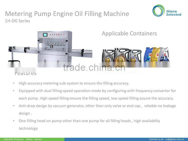 Engine Oil Filling Machine