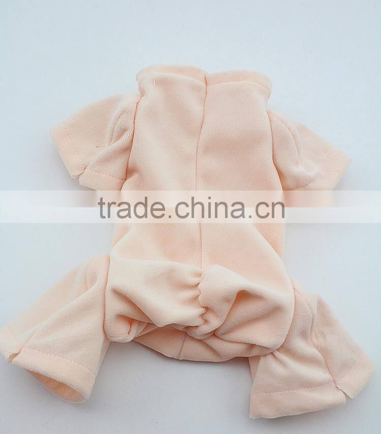 Fake Suede soft fabric 20 inch 22inch reborn baby doll cloth body baby clothes body kit