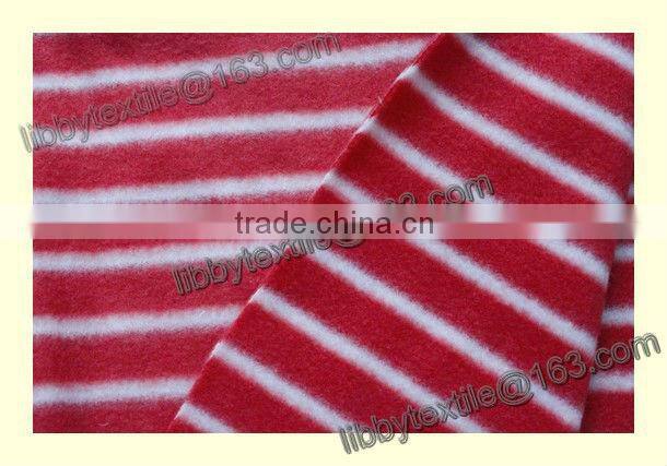 100% polyester printed polar fleece bedding set fabirc