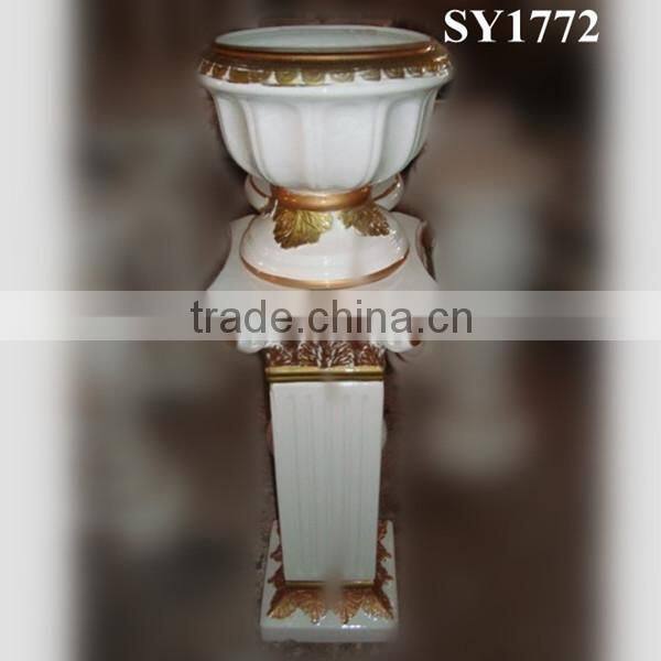 Painting 36 inches pottery decoration school pot