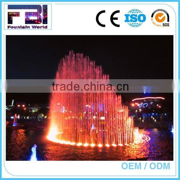 Factory wholesale garden outdoor portable music fountain decorative water fountain with pumps for lake