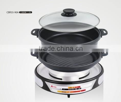 1400W Slow cooker, Hot Pot Cooker,Multifunction Cooker