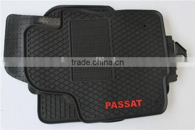 Manufacturer for VW passat Car Liner Floor Mat 4/5 Pc Set Black Trim to Fit