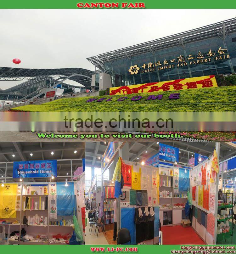 large plastic star sealed garbage bag on roll