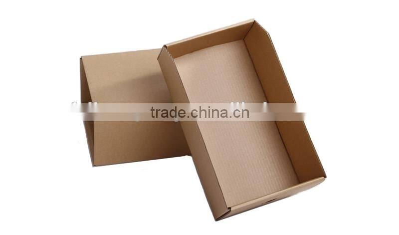 Kraft new design cardboard shoes box design