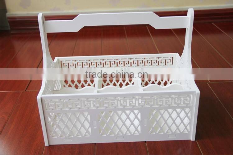 Hot sale modern plastic fruit and vegetable storage tray in home furniture