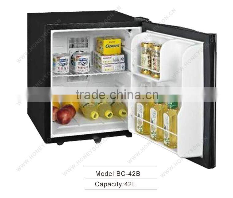 Hotel mini cooling fridge with solid door or glass door for options