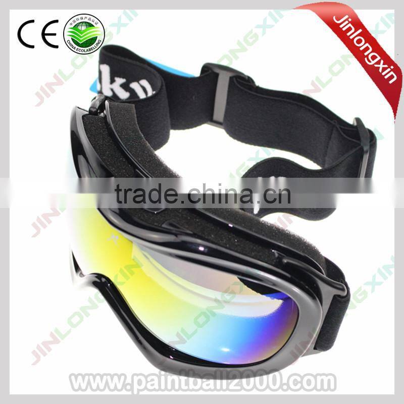 Smith Ski/Snow Goggles glasses Silver Adult 8"x3" Amber Lens/Adjustable Strap