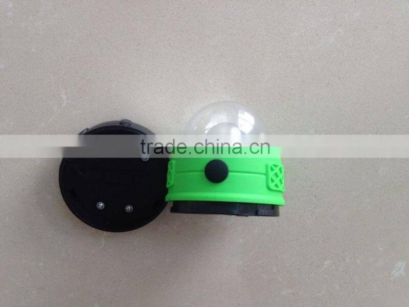 1W +10LED Magnetic small Camping lantern and Hook led flashlight Plastic hanging lantern mini plastic lantern