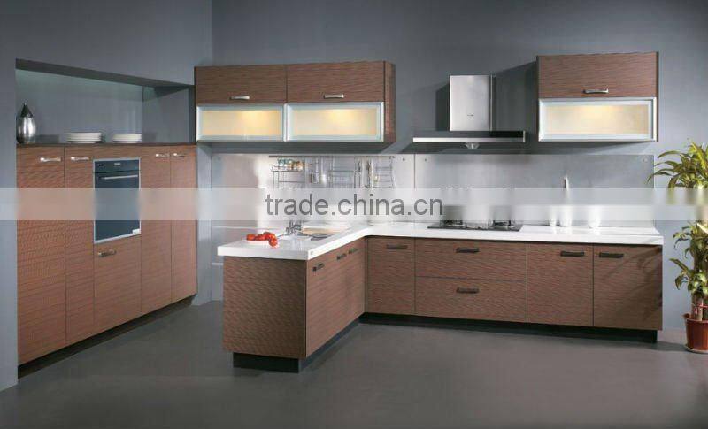Modern Kitchen furniture melamine kitchen cabinet