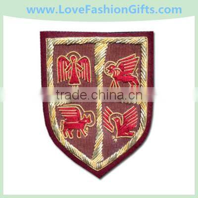 Embroidered Badge,Round Embroidered Woven Biker Patch