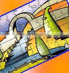 jigsaw puzzle making machine for puzzle gift