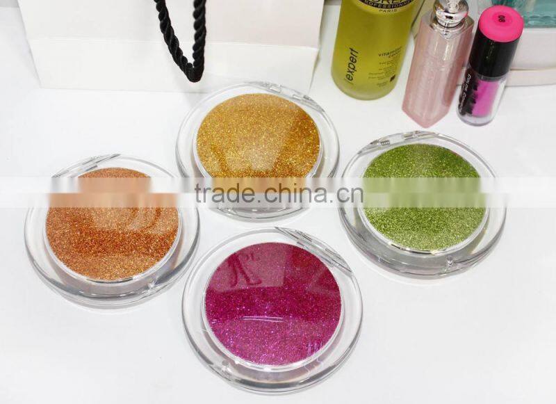2015 hot sales round bling compact mirror,ME110