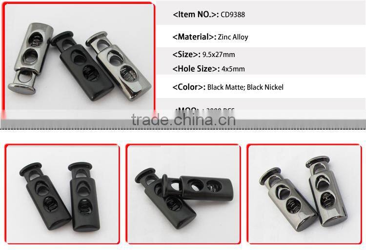 CD9388 High Quality Metal Garment Stopper Cord End for Sale