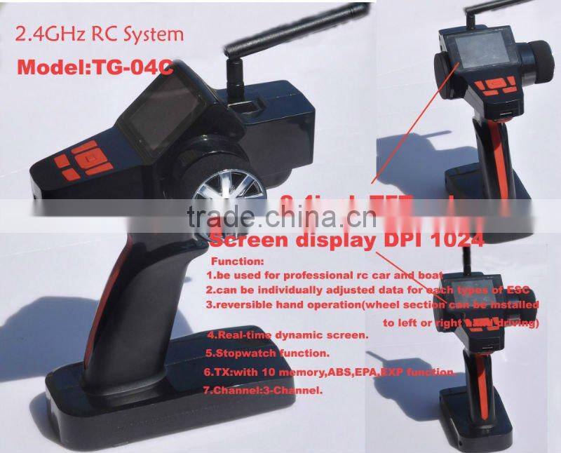 Firelap 2.4G 3Channel RC Transmitter Manufacture For Car