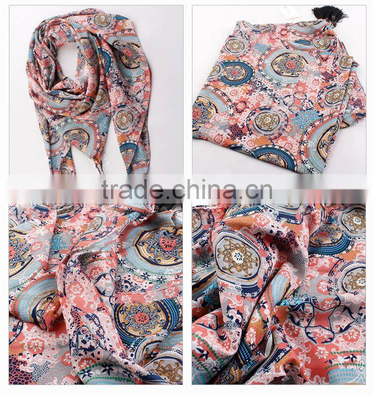 Promotions!Wholesales 2015 fashionable pashmina scarf noble voile scarf with cashmere scarf