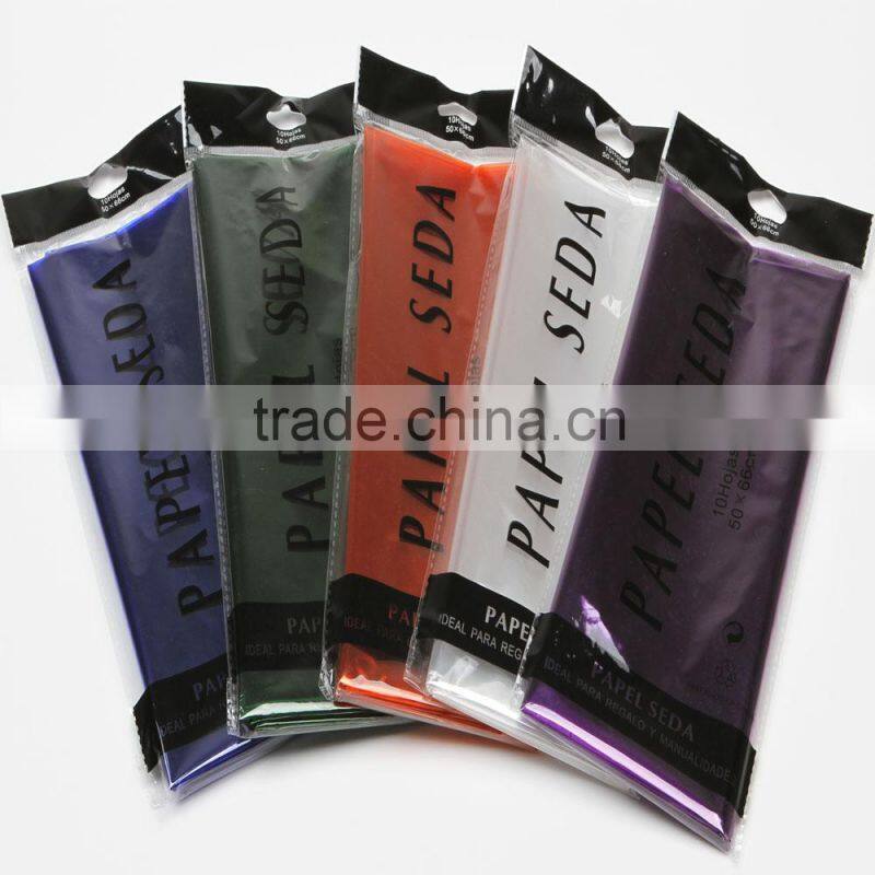 solid color clear film plastic cellophane for gift packing