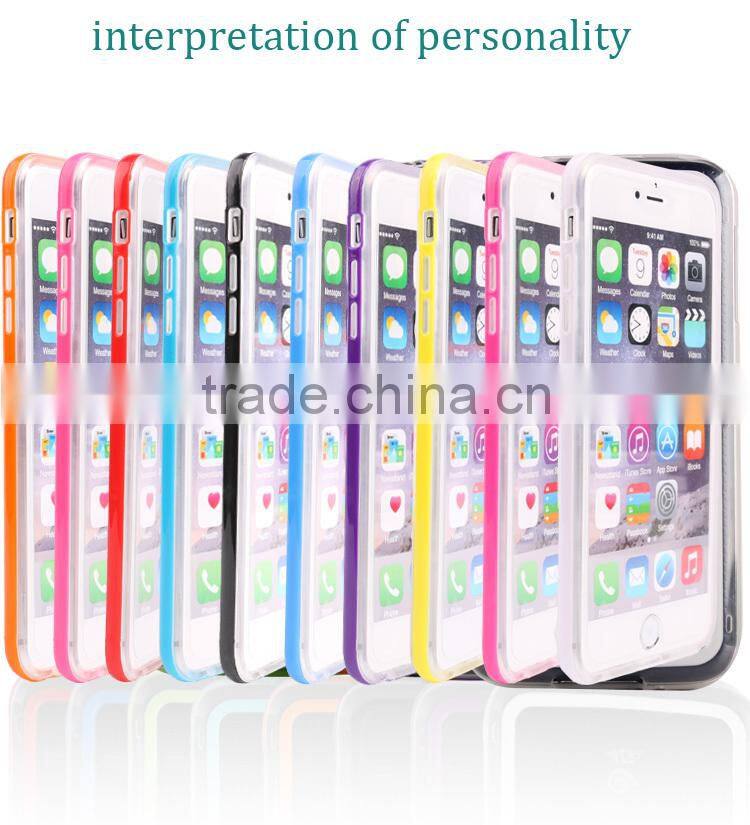 Hot-selling back cover phone case ultra-thin tpu phone cover case for iphone6 silicone mobile phone cover for iphone6 plus cases