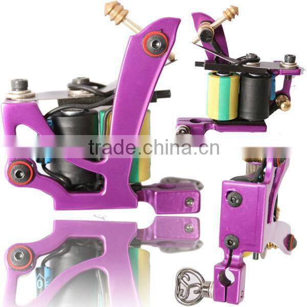 New Design Blue Aluminum Alloy Tattoo Machines