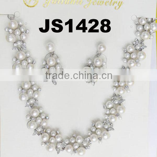 indian bridal imitation pearl jewelry sets wholesale